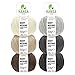 Produktbild 100% Merinowolle extrafine superwash - 300g Mix Set (6 x 50g) - Weiche Baby Merino Wolle zum Stricken & Häkeln - Oeko-Tex Standard 100 zertifiziert - Merinowolle Set Hansa-Farm