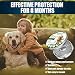 PROZADA [2PCS] Collares Antiparasitario para Perros Impermeable, 8 Meses de Protección de...