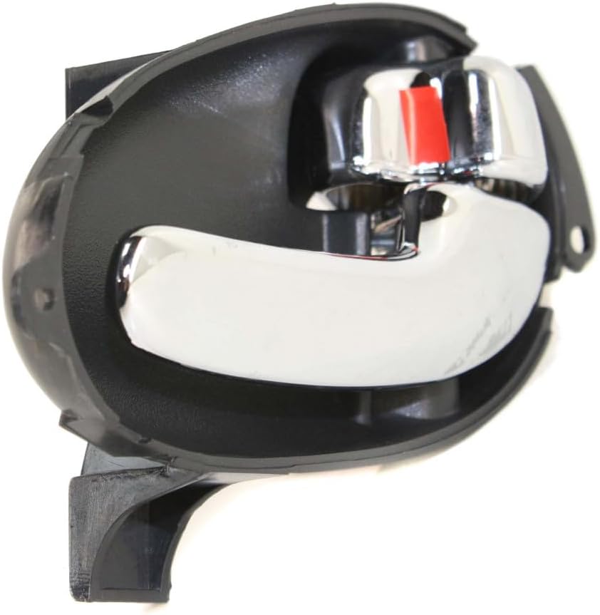 For Chevy Trailblazer 2002-2009 Interior Door Handle Driver and Passenger Side | Pair | Front Or Rear | Chrome | Plastic | Replacement For GM1352143, GM1353143 | 25965488, 25965489