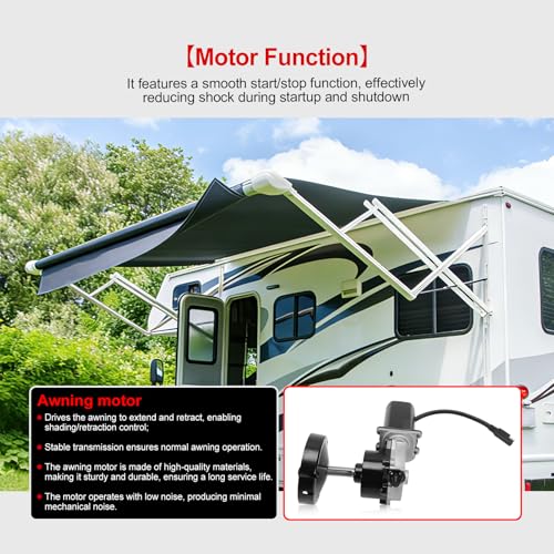 Kit moteur auvent Dometic 9200 réparation mécanisme usé - 6
