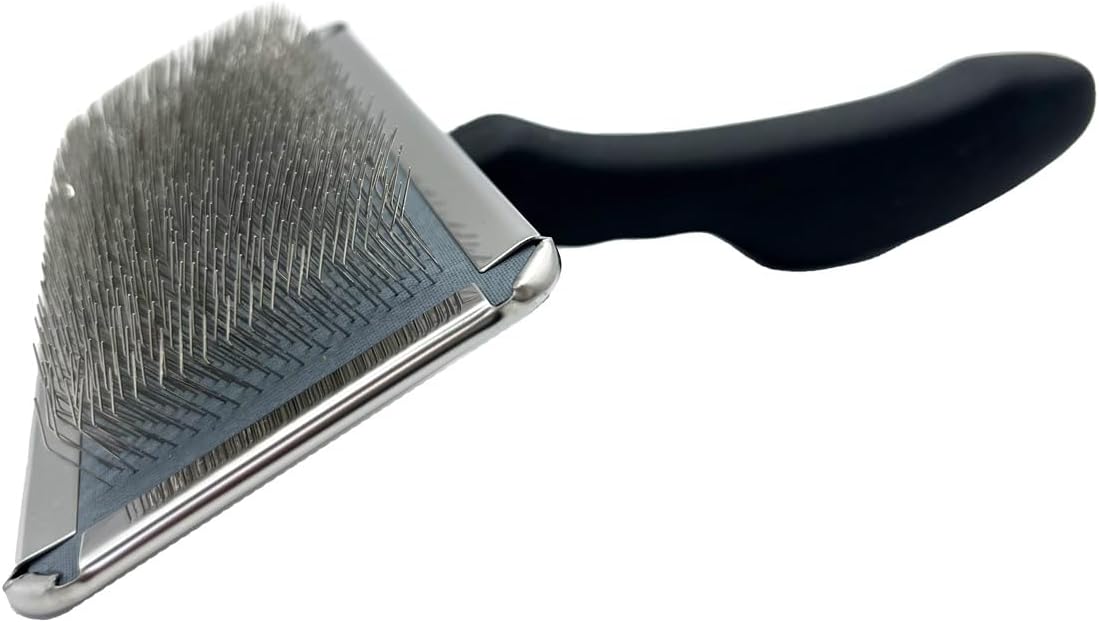 Pro Grip 2 Slicker Brush 115 Black Dense Pin Type