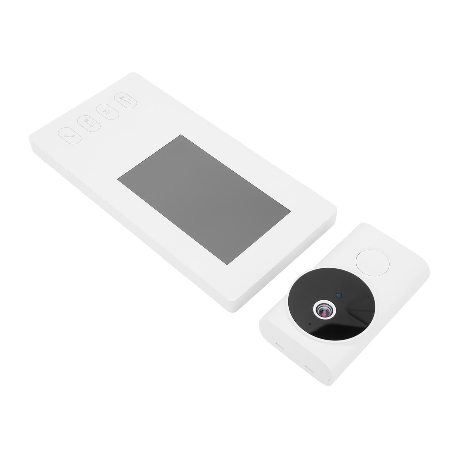 Yinhing Timbre con vídeo inalámbrico HD 720p, Pantalla táctil LCD 4,5 Pulgadas, visión Nocturna, ángulo 140°, bidireccional, Resistente IP55, Ideal para Villa