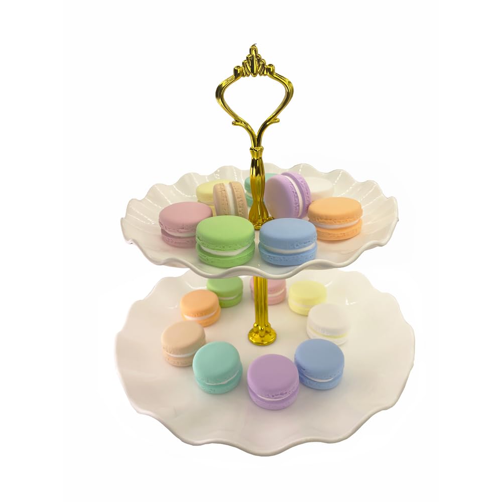 NOMURO 18 Pcs Fake Macarons Cake, Realistic Artificial Fake Macaronst Model Photography Props Home Decoration