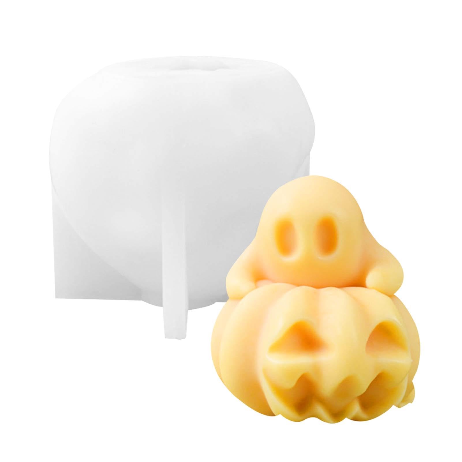4er-Set 3D-Geister-Silikonformen Für Halloween – Ideal Für Schokolade, Seife & Basteln (24 Mulden)