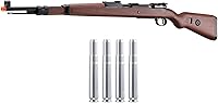 Vista 9 de WWII Kar 98K de gas de acción de cerrojo doble campana Airsoft Rifle