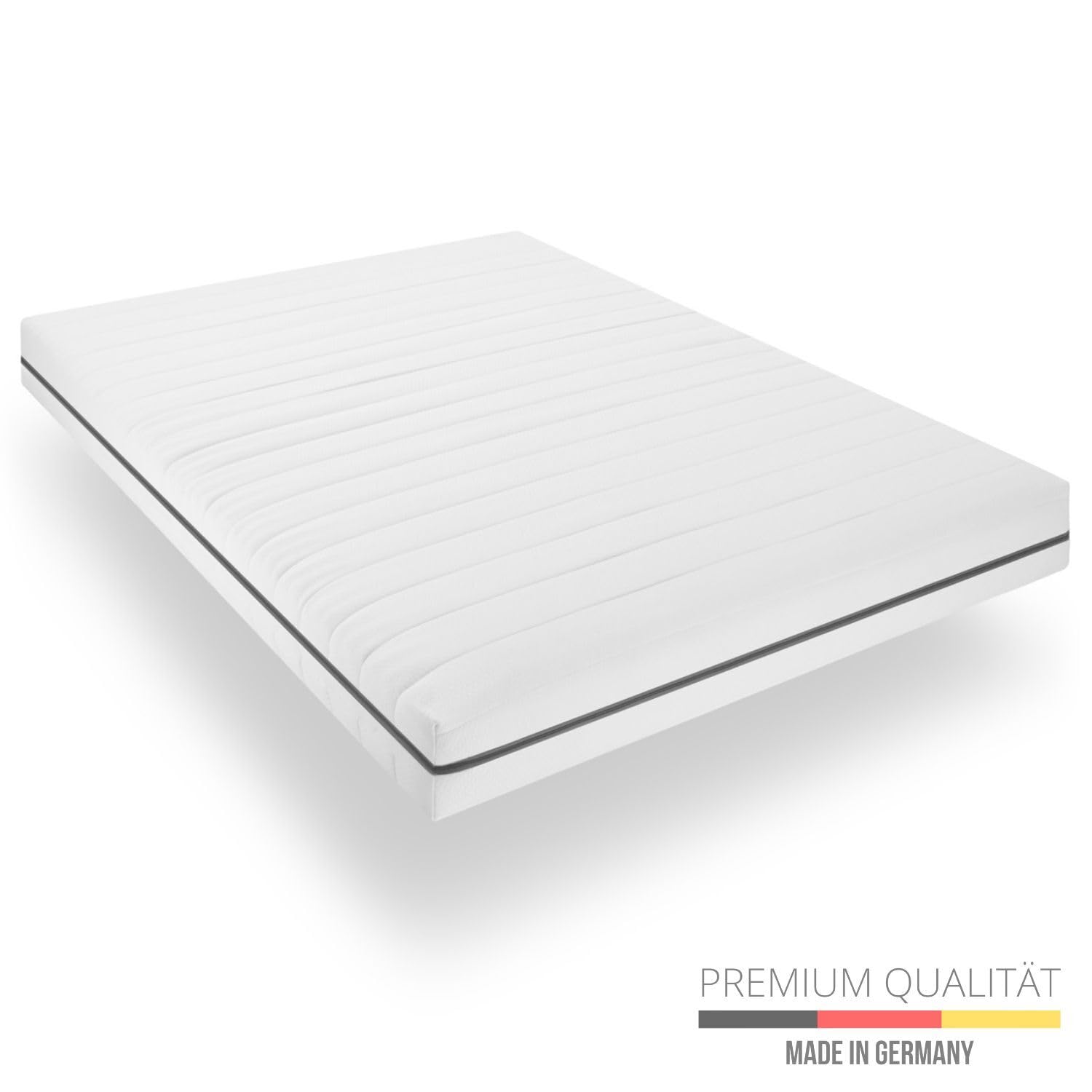 Matratze 100x190 - Höhe 15cm, Duo Härtegrad H2 H3-7-Zonen Kaltschaummatratze - Bequem, hygienisch, atmungsaktiv