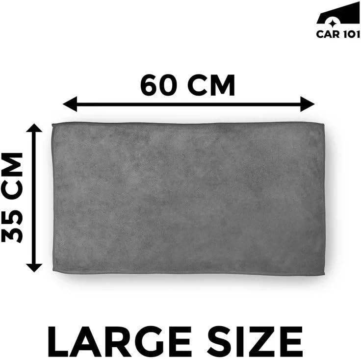 Image of CAR101 Graphene Ceramic Coating 300ml + 4 Premium Multipurpose Microfiber Cleaning Cloths (400 GSM, 60x35cm) | Hydrophobic Car Polish Spray | Long-Lasting Shine & Protection for Car Exterior