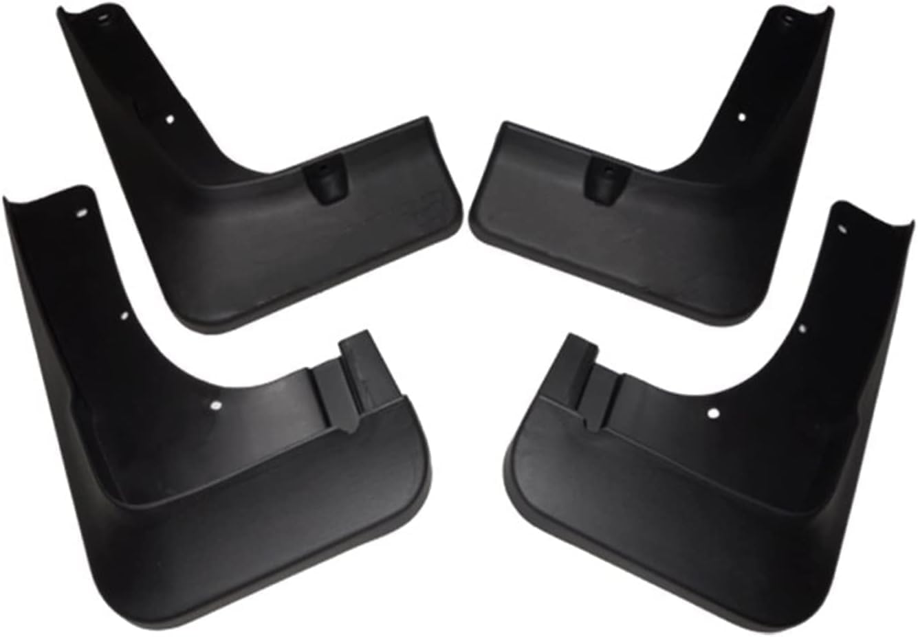 PLKASHUC Front and Rear Mud Flaps Splash Guard for Mitsubishi Outlander 2015-2020, No Drilling Auto Mudguards.