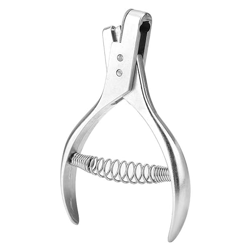 Miniatura 9 de Sheens Herramienta de perforación de mano para tarjeta de identificación, perforadora de metal, herramienta de perforación para tarjeta de