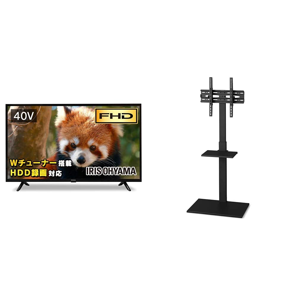 アイリスオーヤマ40型テレビ ＋ スタンド
