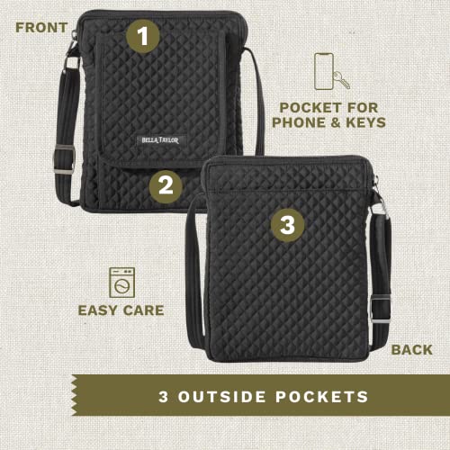 Bella Taylor Mini Crossbody Purse with Built In Wallet4