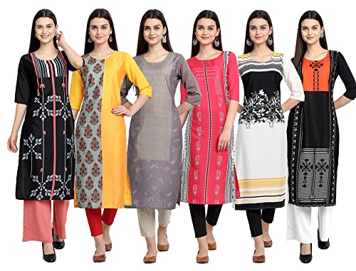 Image of Women's Crepe Straight Kurta