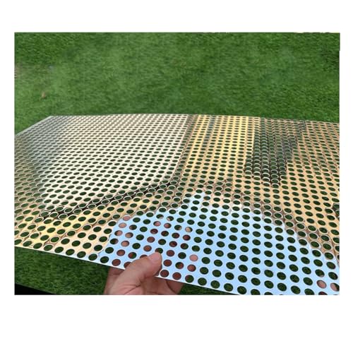 Tôle perforée en acier inoxydable ，Pour ouvertures de ventilation, balcons, garde-corps et terrasses，Tôle perforée en acier inoxydable 304，grille...