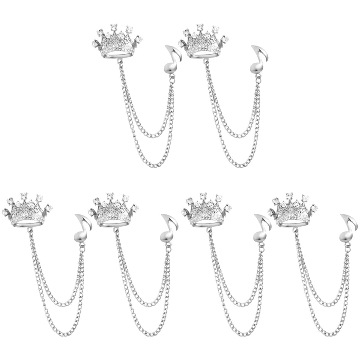 Broche de solapa para sujetar ropa escotada o chaquetas sin botones 7