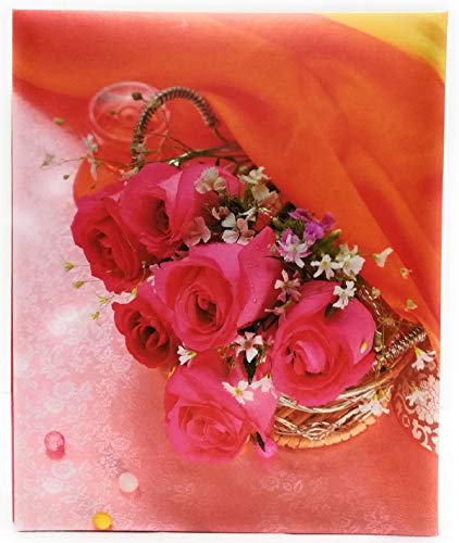 Image of Natraj Series Photo Album with Extra Clear PVC Film 200 Photos (Photo Size Supported: 4x6 Inches, Multicolour) (Design 5)