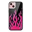 Flames Black and Red