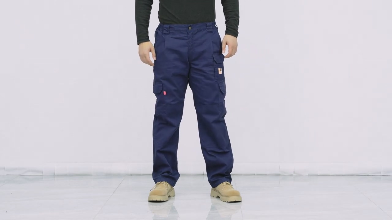Amazon.com: KONRECO FR Pants for Men Cargo Pockets Flame Resistant