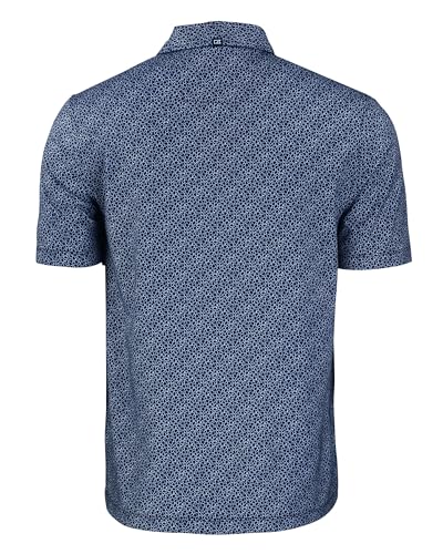 Cutter & Buck Pike Eco Pebble Print Stretch Recycled Mens Polo2