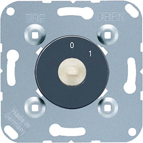 Jung interrupteur rotatif 2 broches 1101-20 pour installation