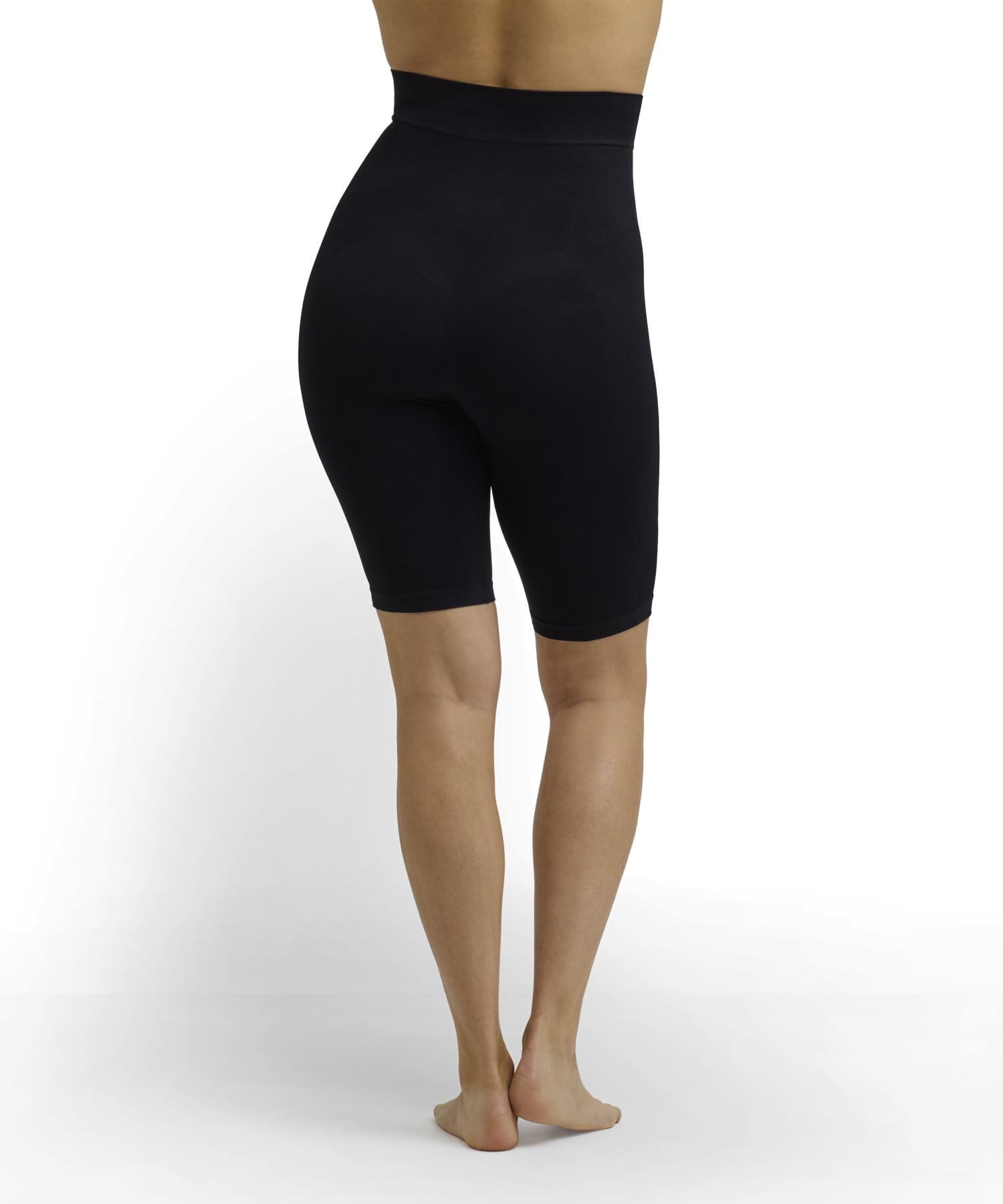 FALKE Damen Smart Support High-Waisted Shapewear-Unterhose atmungsaktives schnelltrocknendes Funktionsmaterial Shorts nahtlos und figurformend an Hüfte, Taille und Oberschenkel 1 Stück