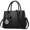 Jeniulet Purses and Handbags for Women Fashion Ladies PU Leather Top Handle Satchel Shoulder Tote Bags