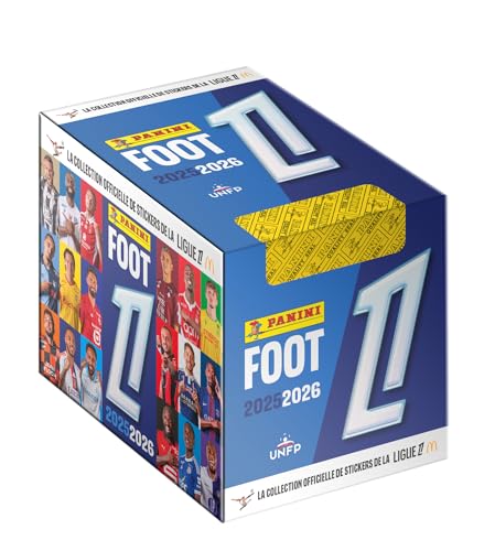 Panini Foot 2025-26 Ligue 1 McDonald's Boite de 50 Pochettes