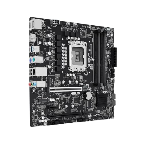 PRO B860M-CT-CSM Scheda madre Intel® B860 (LGA 1851) mATX, PCIe 5.0, DDR5, 2X M.2, Intel® 1G LAN, 2X DP, HDMI, USB Type-C®, TPM IC integrata con sicurezza, affidabilità e gestibilità avanzate - Scheda madre - Immagine 1