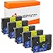 Produktbild Bubprint 5 Schriftbänder kompatibel als Ersatz für Brother TZE-631 TZE 631 für P-Touch 1280 2430PC 2730VP 3600 9500PC 9700PC D400VP D600VP H100LB H105 P700 P750W Schwarz auf Gelb
