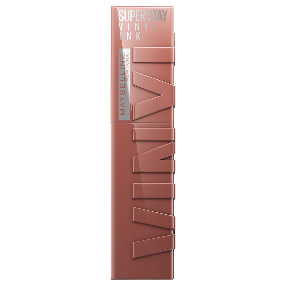 Maybelline Liquid Lipstick, Super Stay Vinyl Ink Liquid Lip Colour, Smudge-free Makeup, Long Lasting up to 16h, Shine Finish, No Budge, Vegan Formula, Maybelline New York, Shade: 120 Punchy