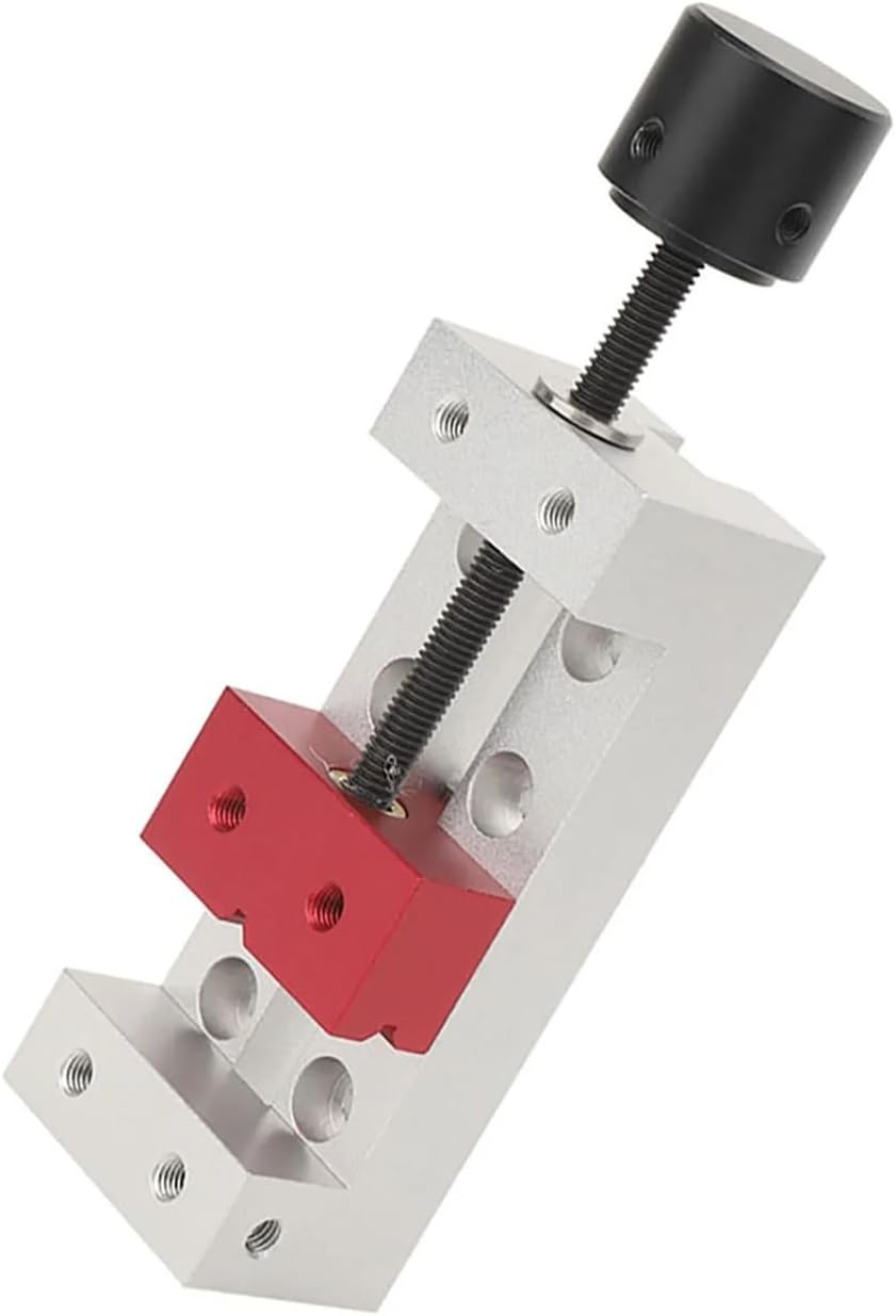 50mm Mini Aluminum Flat Clamp Table Bench Vise Drill Press Vice Fixing Tool