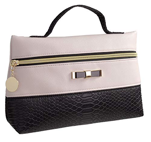 Preisvergleich Produktbild Camomilla Milano-Busta Kulturbeutel M Snake black&pink