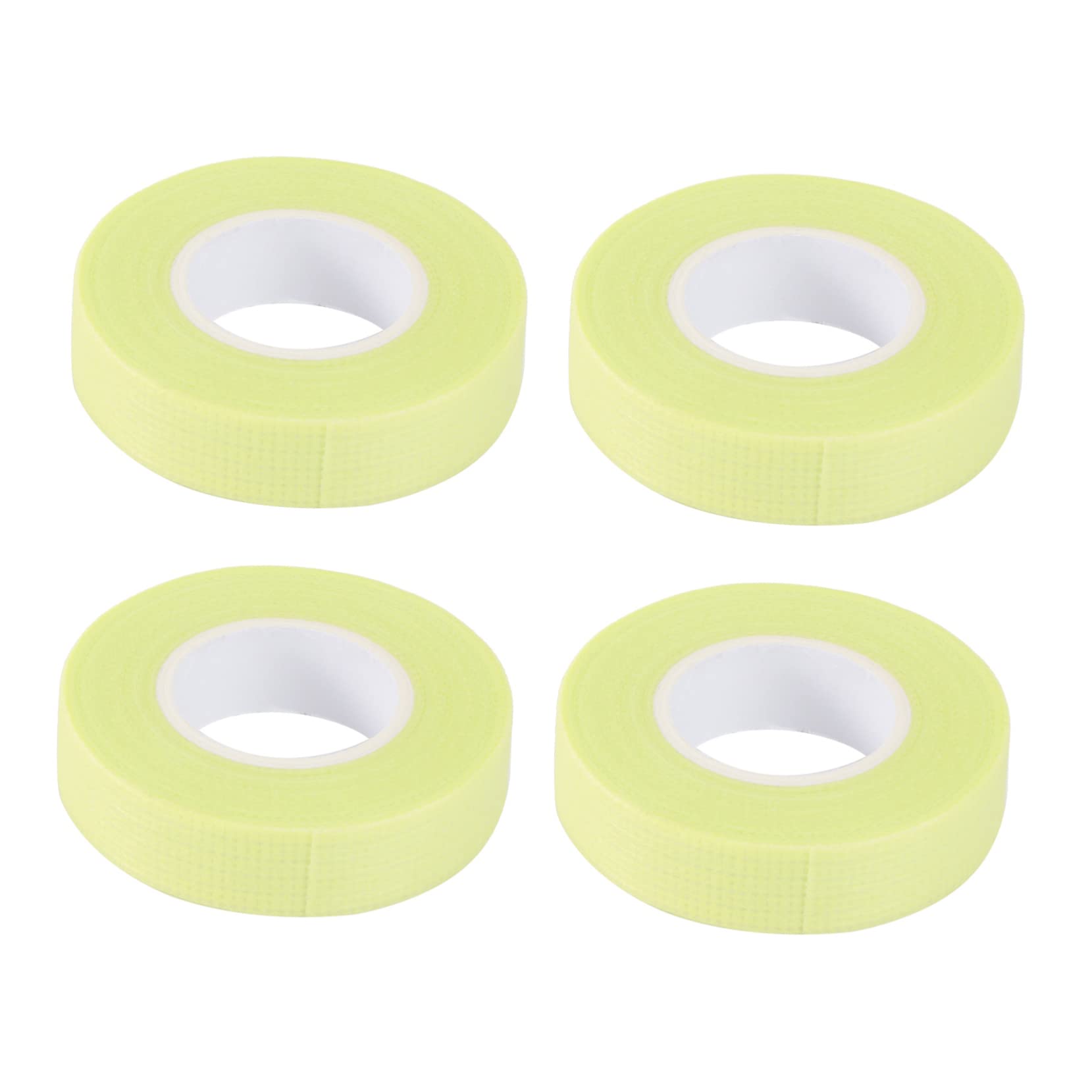 SOESFOUFU Eyelash Tapes for Lash Extensions 4 Rolls Adhesive Eyelash Fixed Tapes Breathable and Comfortable for Salon