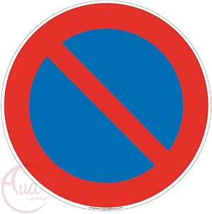 Aua Signaletique - Panneau Cour Privée Stationnement Interdit - 450