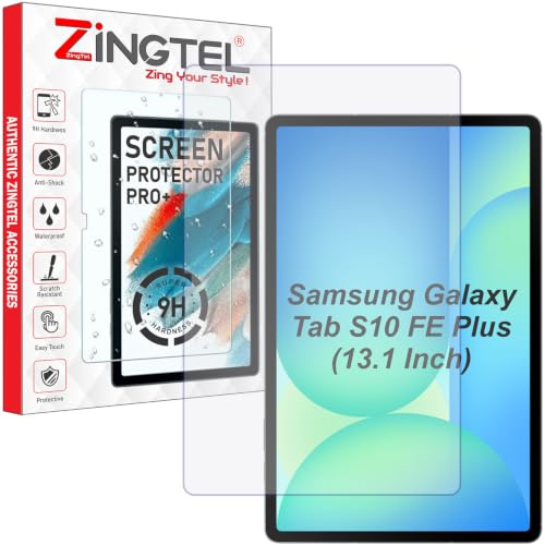 Image of Matte Screen Guard Compatible With Samsung Galaxy Tab S10 FE Plus 13.1 inch Inch Tablet Flexible Anti Glare Matte Screenguard Not a Tempered Glass Screen Protector