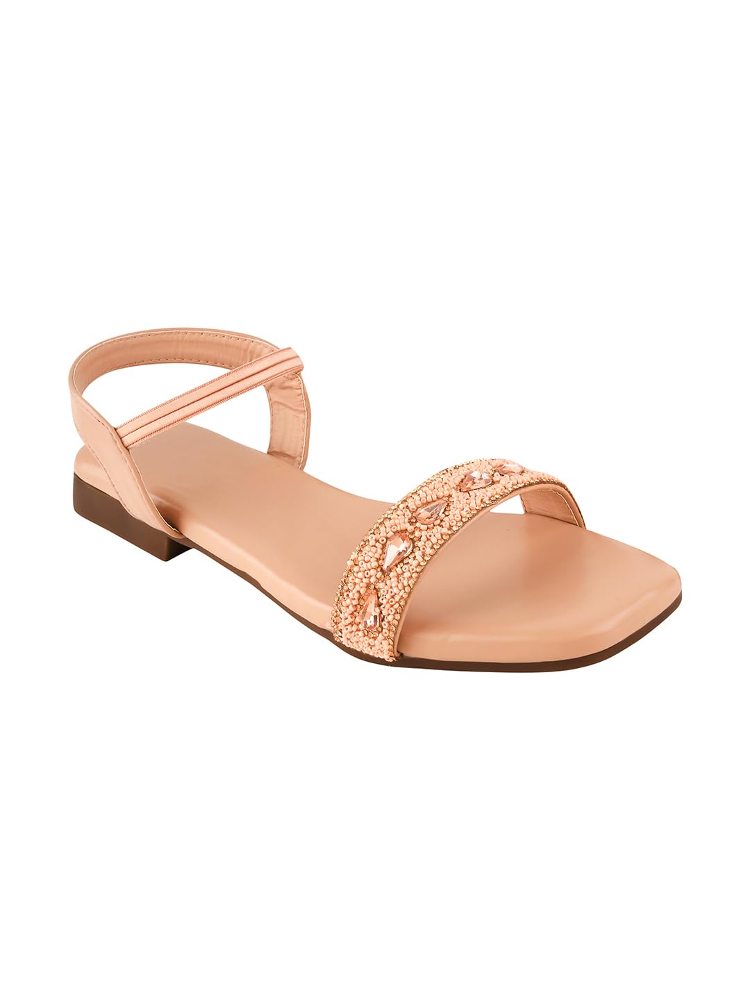SELFIEE Attractive Women Flats Sandals Embroidered Stylish Comfortable Ethnic Flats Wedding Party & Occassions 4