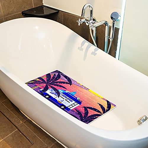 Tapis de baignoire pour la plage et vacances lavable en voiture
