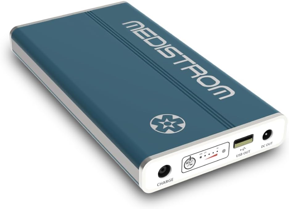 - Medistrom Pilot-24 Lite Bundled with Cables for ResMed S9, AirSense 10, AirMini - 95Wh CPAP Battery Backup Power Supply for CPAP Machine - Camping Power Bank Portable Battery - TSA Approved