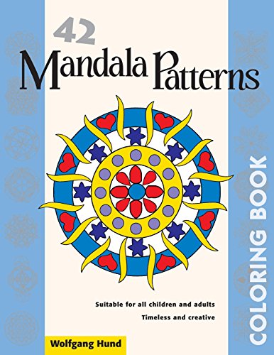 42 Mandala Patterns Adult Coloring Book