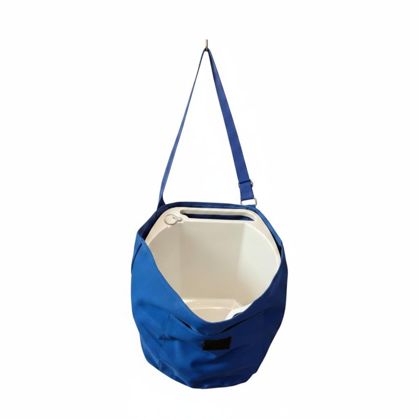 Horse Stall Bucket Bag 900D Oxford Cloth Hanging Feed Bucket Top Opening-image-3
