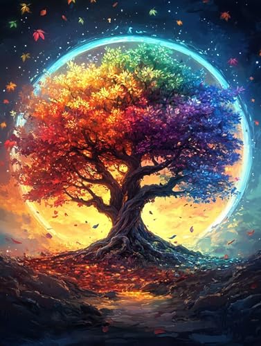 �������G �����̖� �y�C���g�o�C�i���o�[ �J���t�� �i���o�[�y�C���g, DIY �G �f�W�^�����G �L�b�g ���S�Ҍ��� �ȒP Paint by Numbers �u���V�ƃA�N�����G�̋�� ��h�� DIY�G �I�t�B�X �C���e���A ���r���O����, �����ւ̃M�t�g