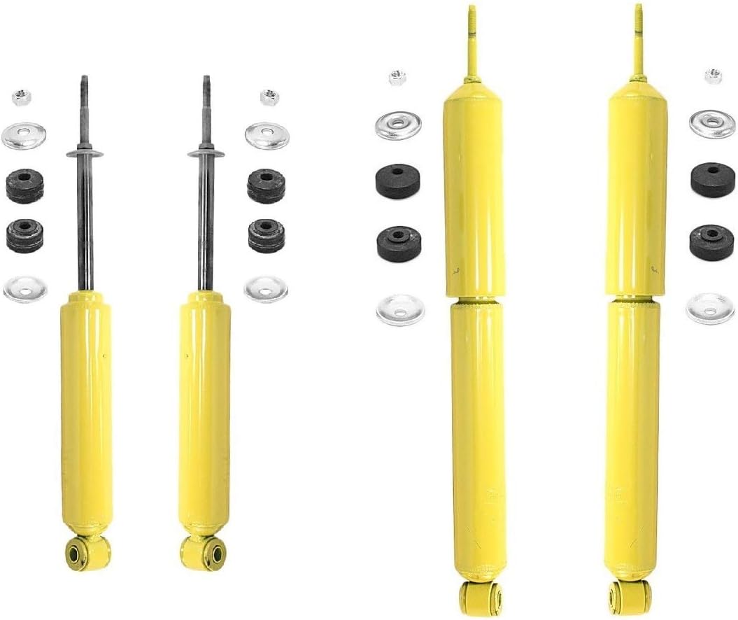 Monroe Front and Rear Shock Absorbers Gas-Magnum BCZC-48166-168-3022856