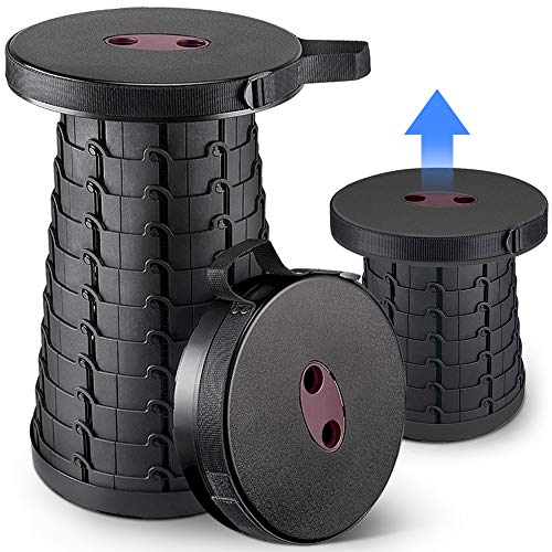 Garden Stool Portable Folding lawn stool Retractable Adjustable collapsible Plastic Step Stool