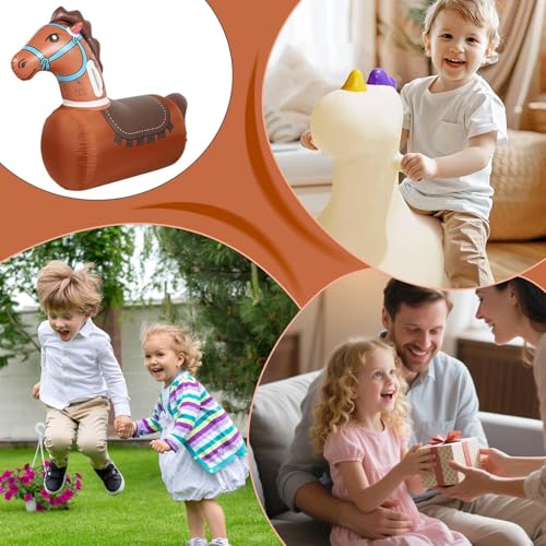 Animales rebotantes infantiles y juguetes de equilibrio para saltar en el jardin 4