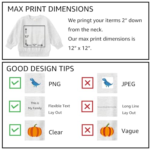 Custom Baby Kids Sweatsuits 2PCS Your Own Design Toddler Boys Girls Personalized Pullover Sweatshirts Outfit Sets3