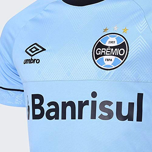 Camisa Umbro Grêmio 2018 Charrua Azul Claro Masculina M