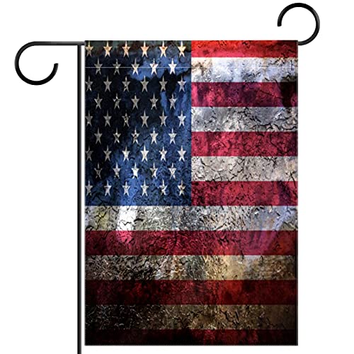 Drapeau américain de bienvenue double face pour sublimer vos allées