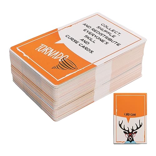 Drink Card Party Game Fun Adult Games with 125 Cards 1 Instruction Card All in English for Memorable Parties