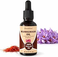 SmoothWave Kumkumadi Oil with Saffron for Glowing Skin – Face Oil for Dark Spots, Pigmentation & Dull Skin – Natural Skin Brightening Serum – 30 ml (Pack of 2) (30 ML)
