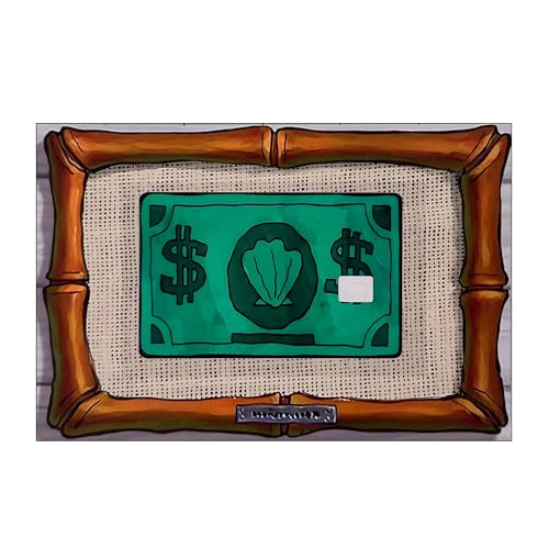 STICKIEMART Bikini Bucks Card Cover DEBIT|CREDIT|TRANSIT|CARDS w/EZ Applicator included!2