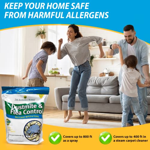 Dust Mite and Flea Control Spray & Powder - Dust Mites Remover + Flea Killer for Allergy & Asthma Relief - Dust Spray… - Image 7